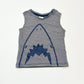Striped shark tank - Size 2