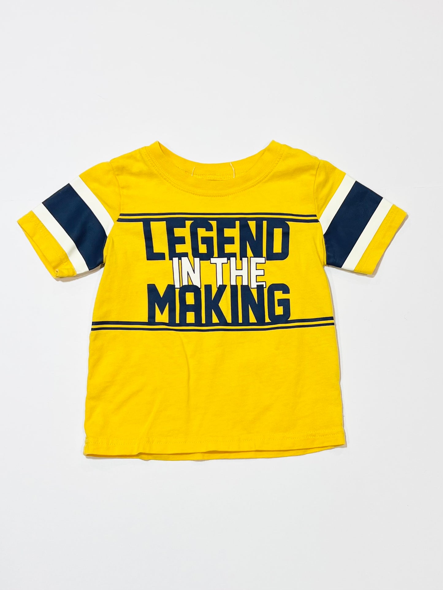 Yellow legend tee - Size 2