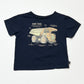 Navy dump truck tee - Size 2
