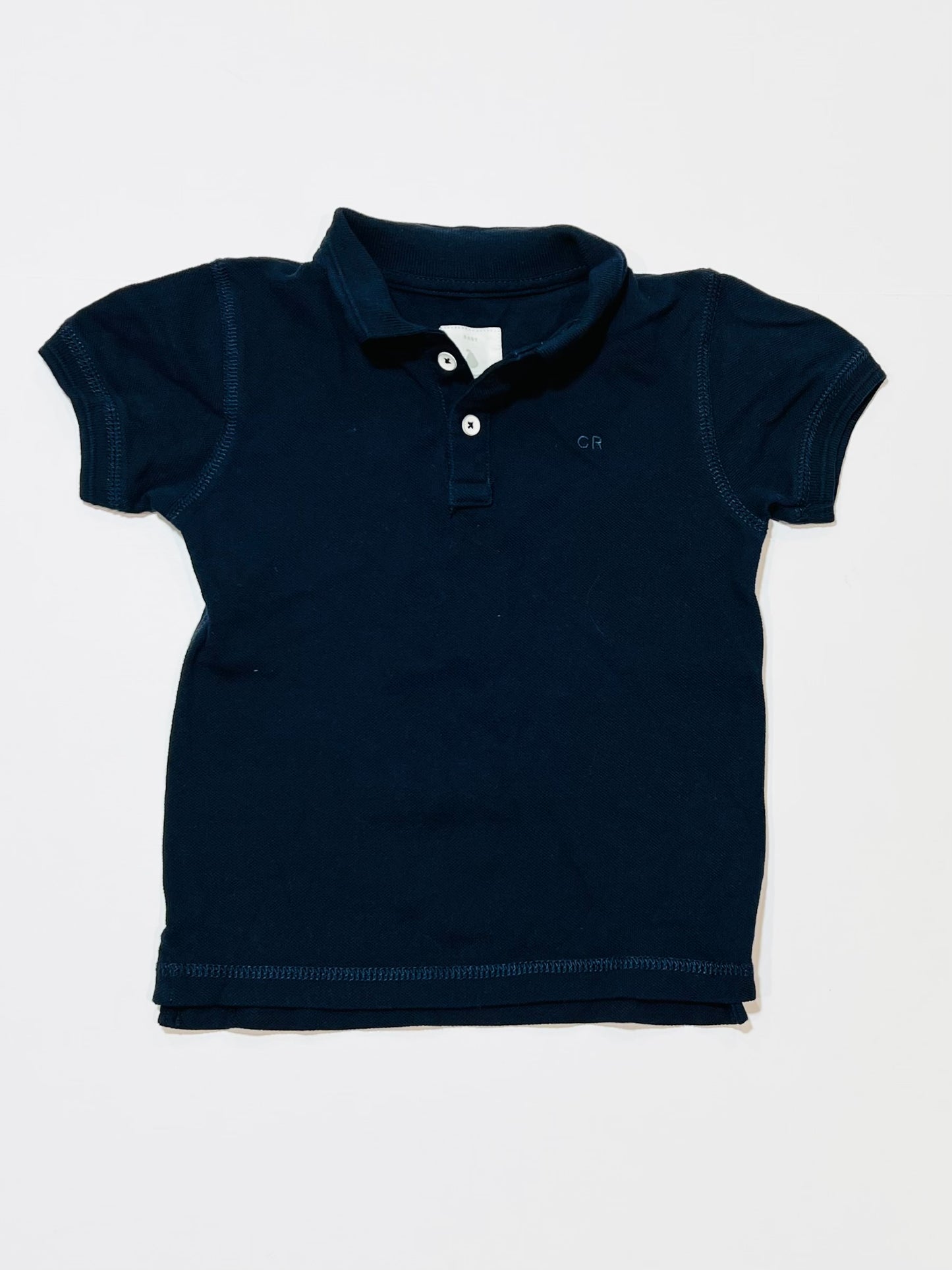 Navy polo shirt - Size 2