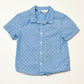 Blue spot shirt - Size 2-3