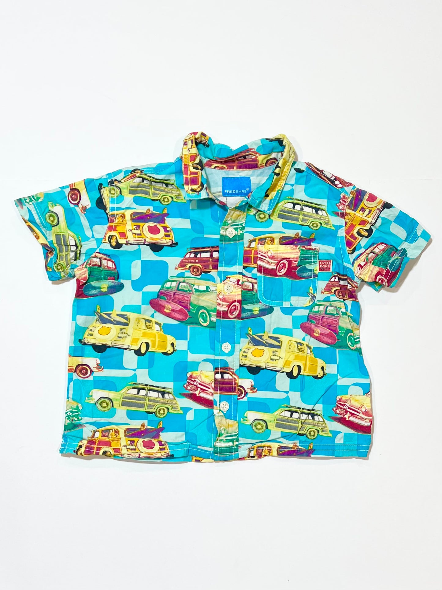 Vintage cars shirt - Size 2