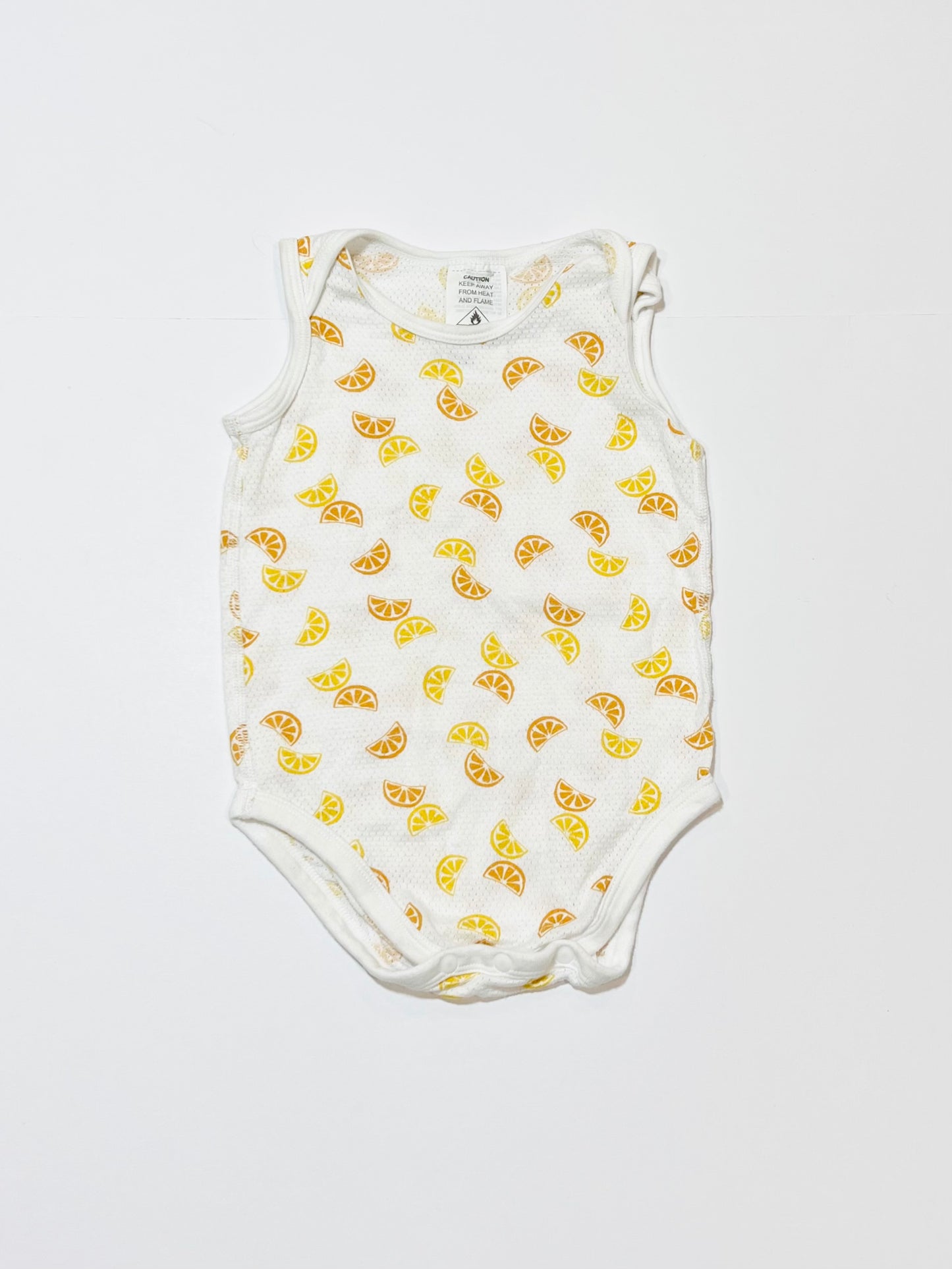 Oranges and lemons bodysuit - Size 2
