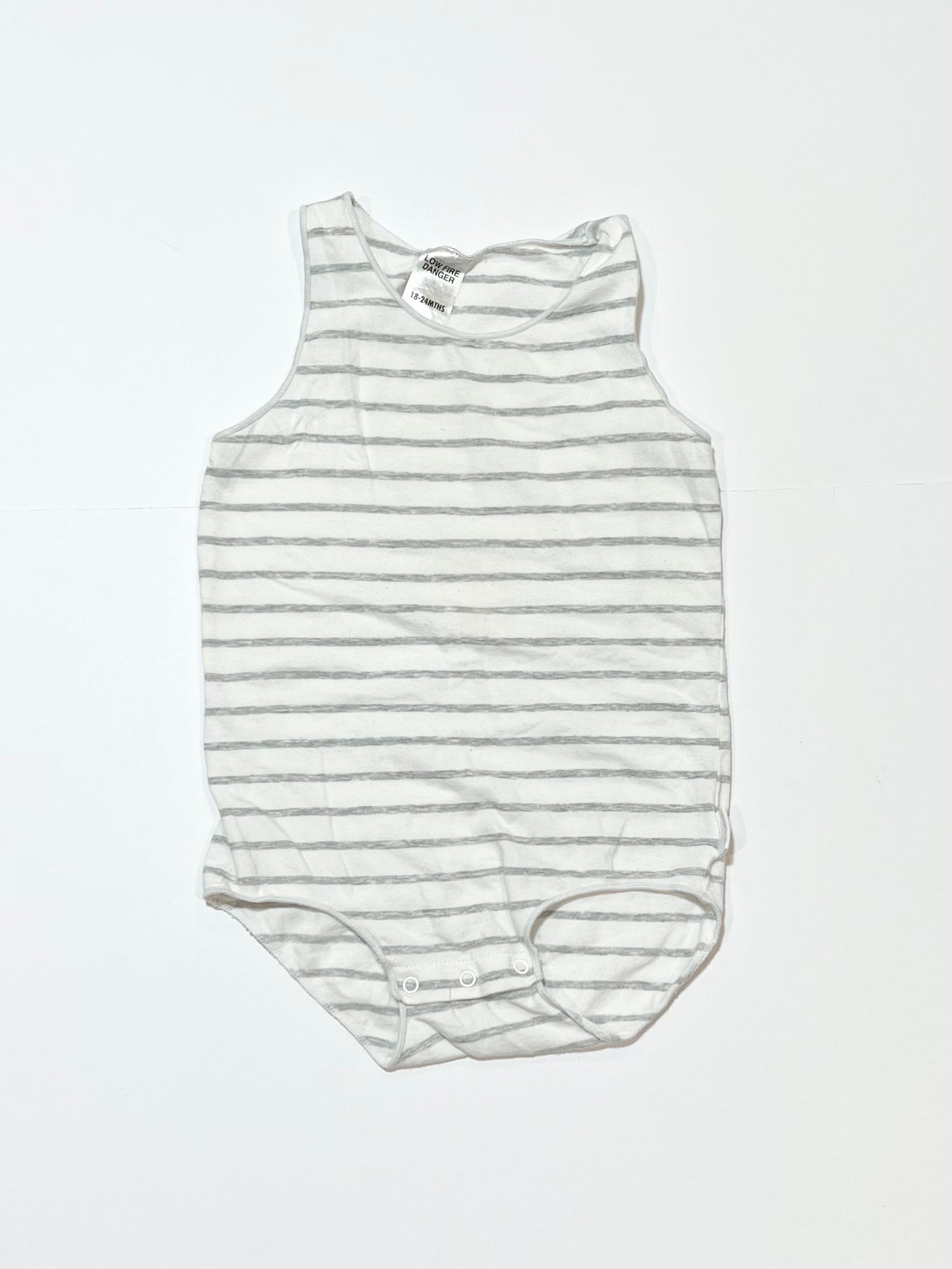 Striped bodysuit - Size 2
