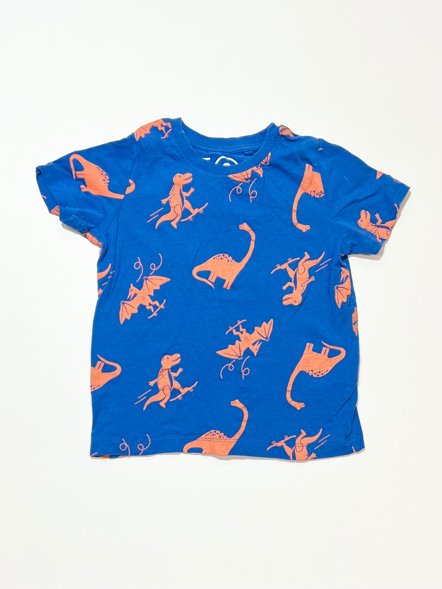 Blue dinosaurs tee - Size 3