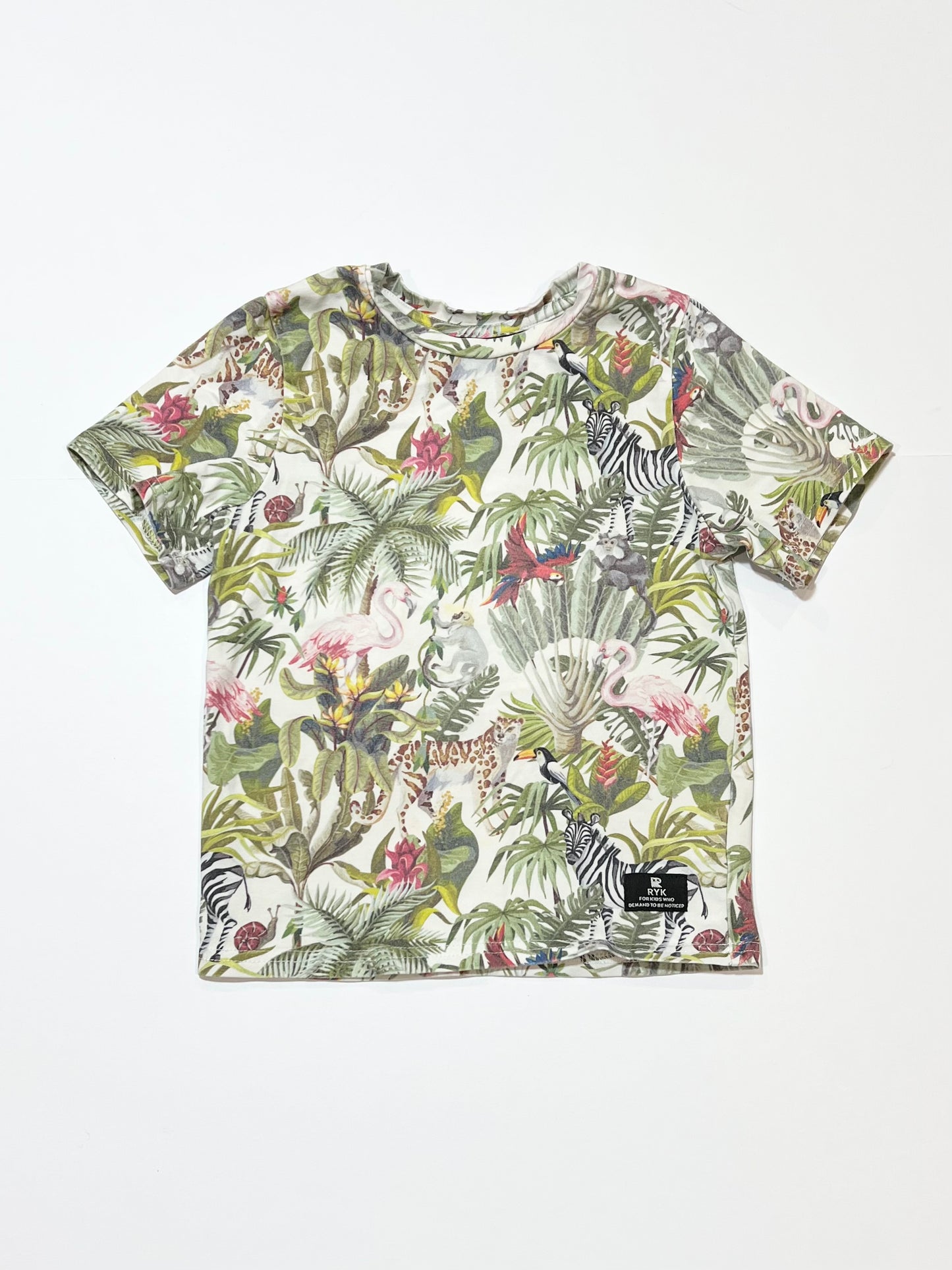 Jungle animals tee - Size 3