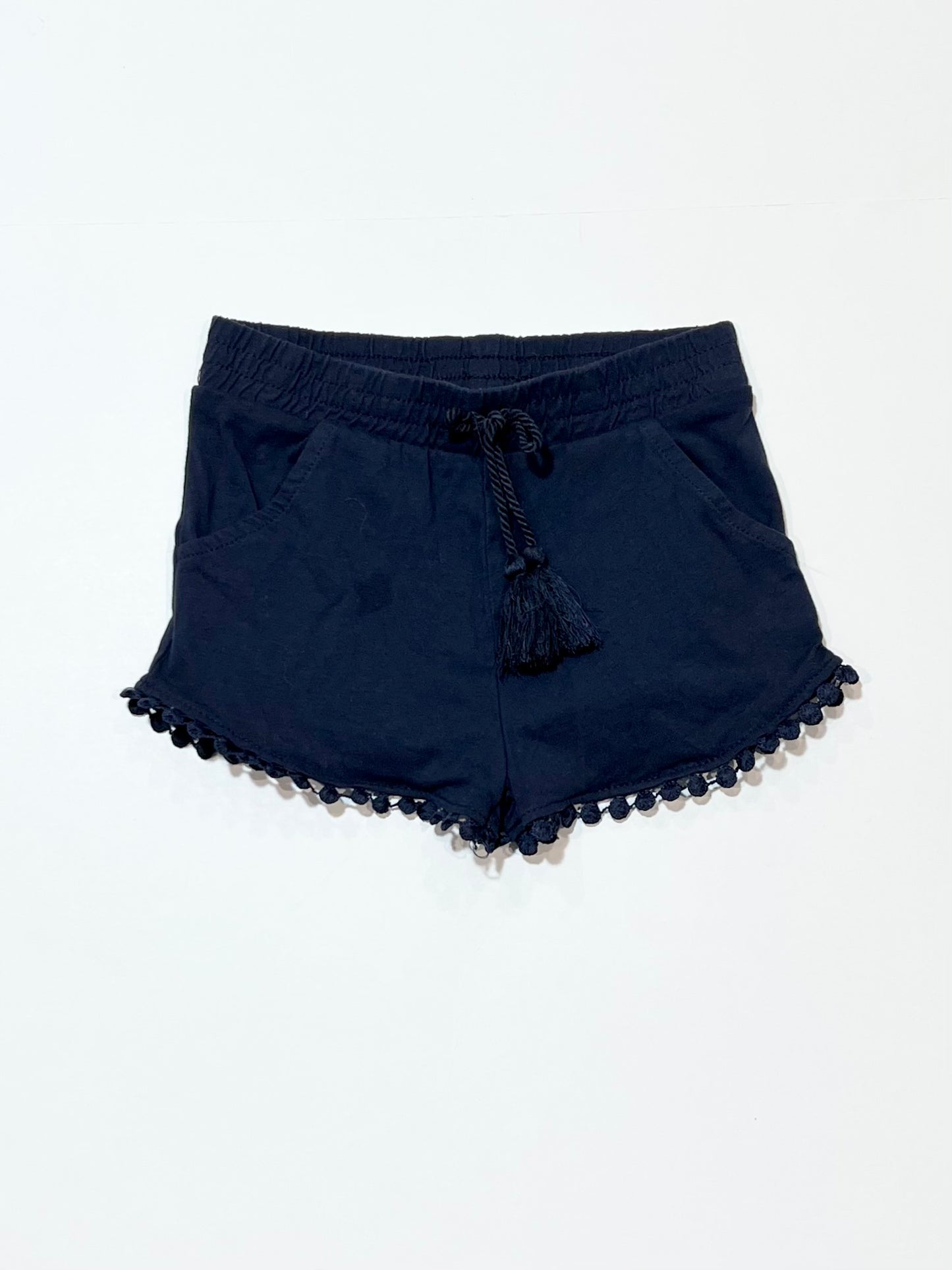 Navy jersey shorts - Size 3