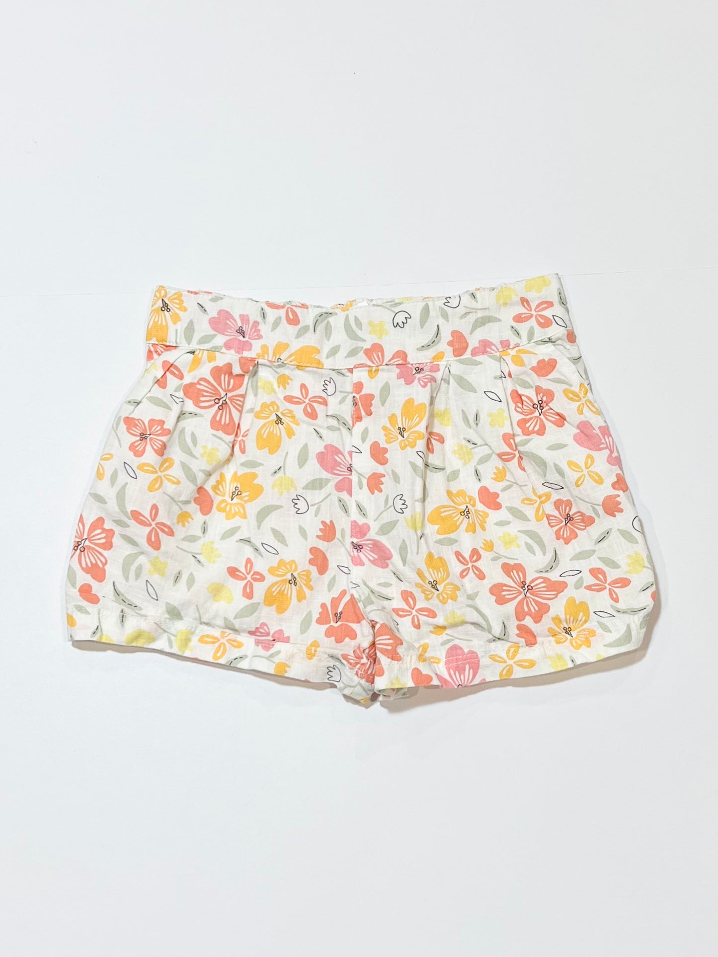 Woven cotton shorts - Size 3