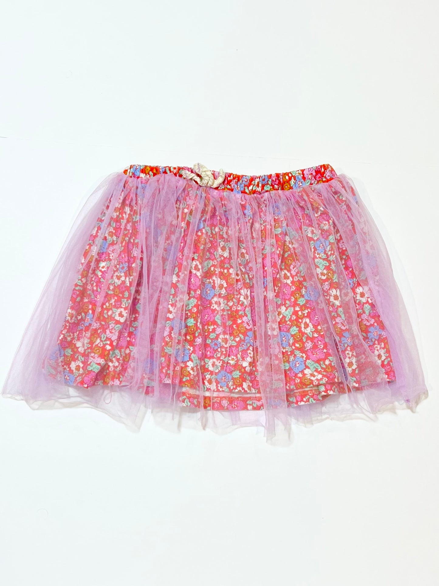 Tulle floral skirt - Size 3-4