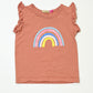 Rainbow frill tank - Size 3