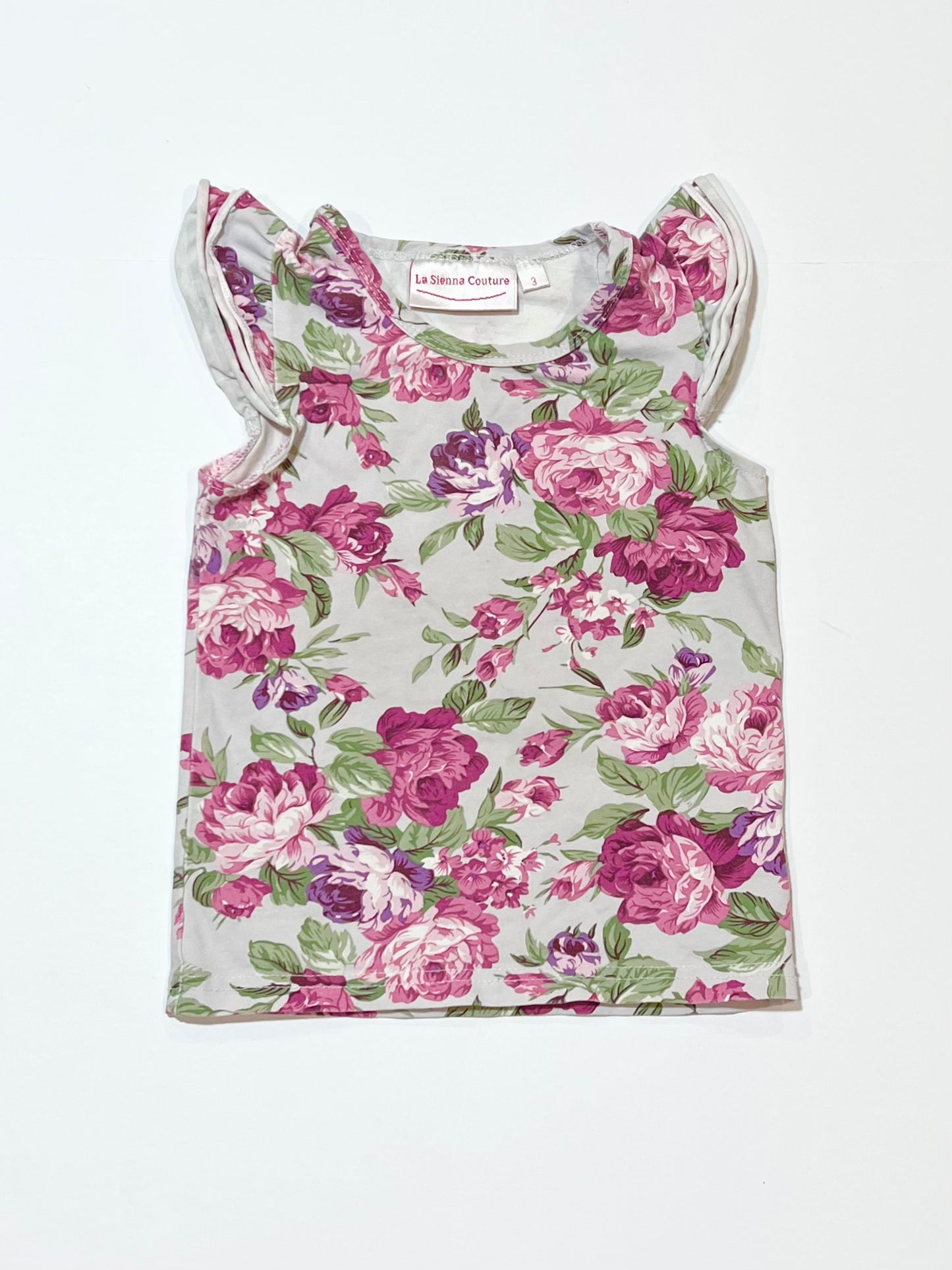 Flutter sleeve tank - Size 3