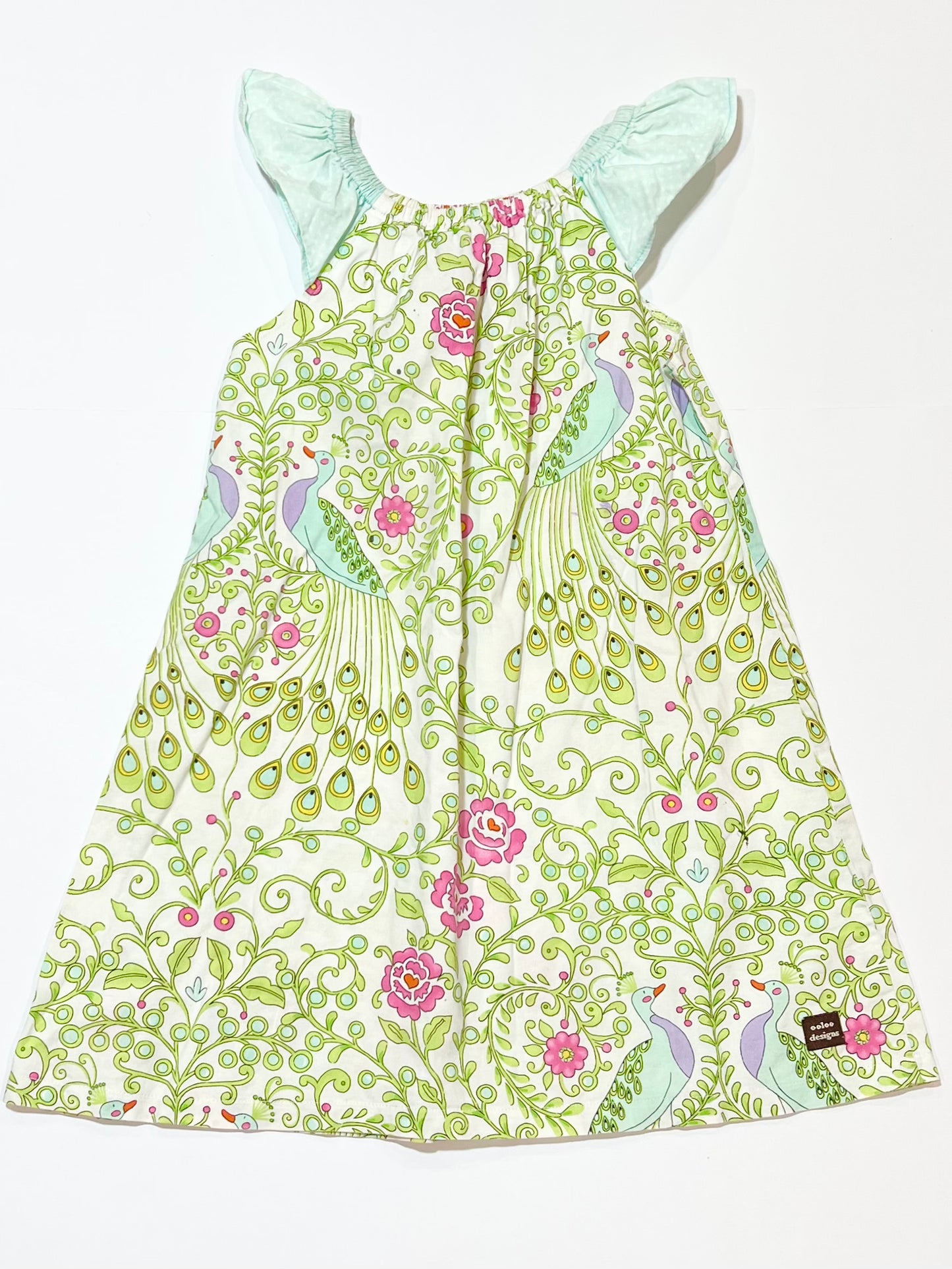 Peacock dress - Size 3