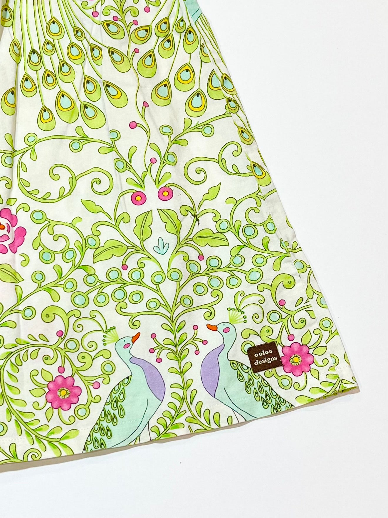 Peacock dress - Size 3
