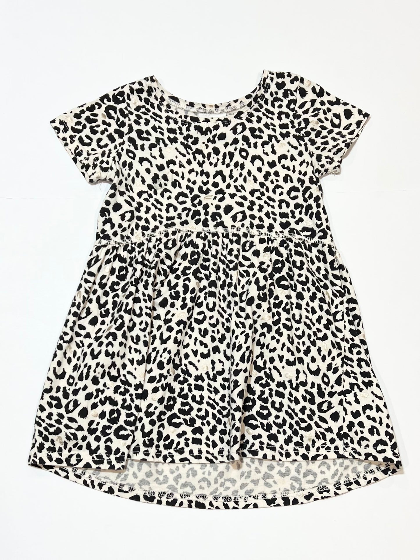 Animal print jersey dress - Size 3