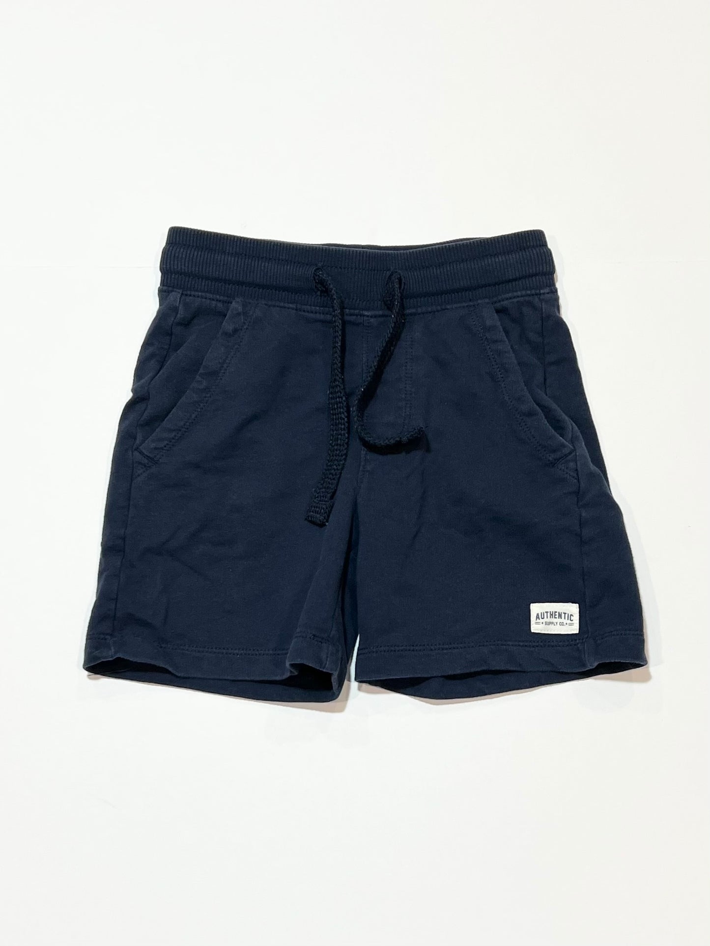 Navy sweat shorts - Size 4
