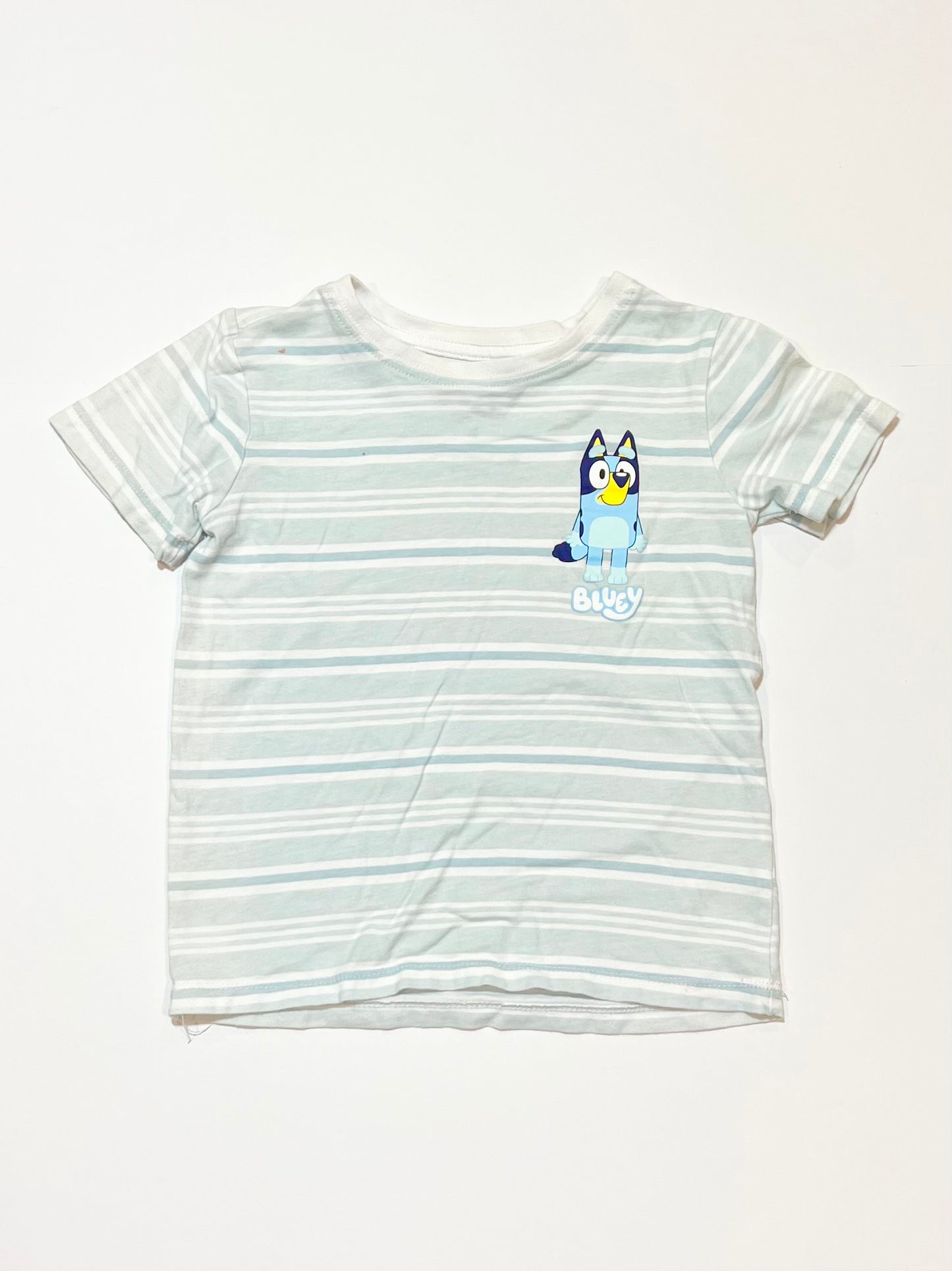 Striped Bluey tee - Size 4