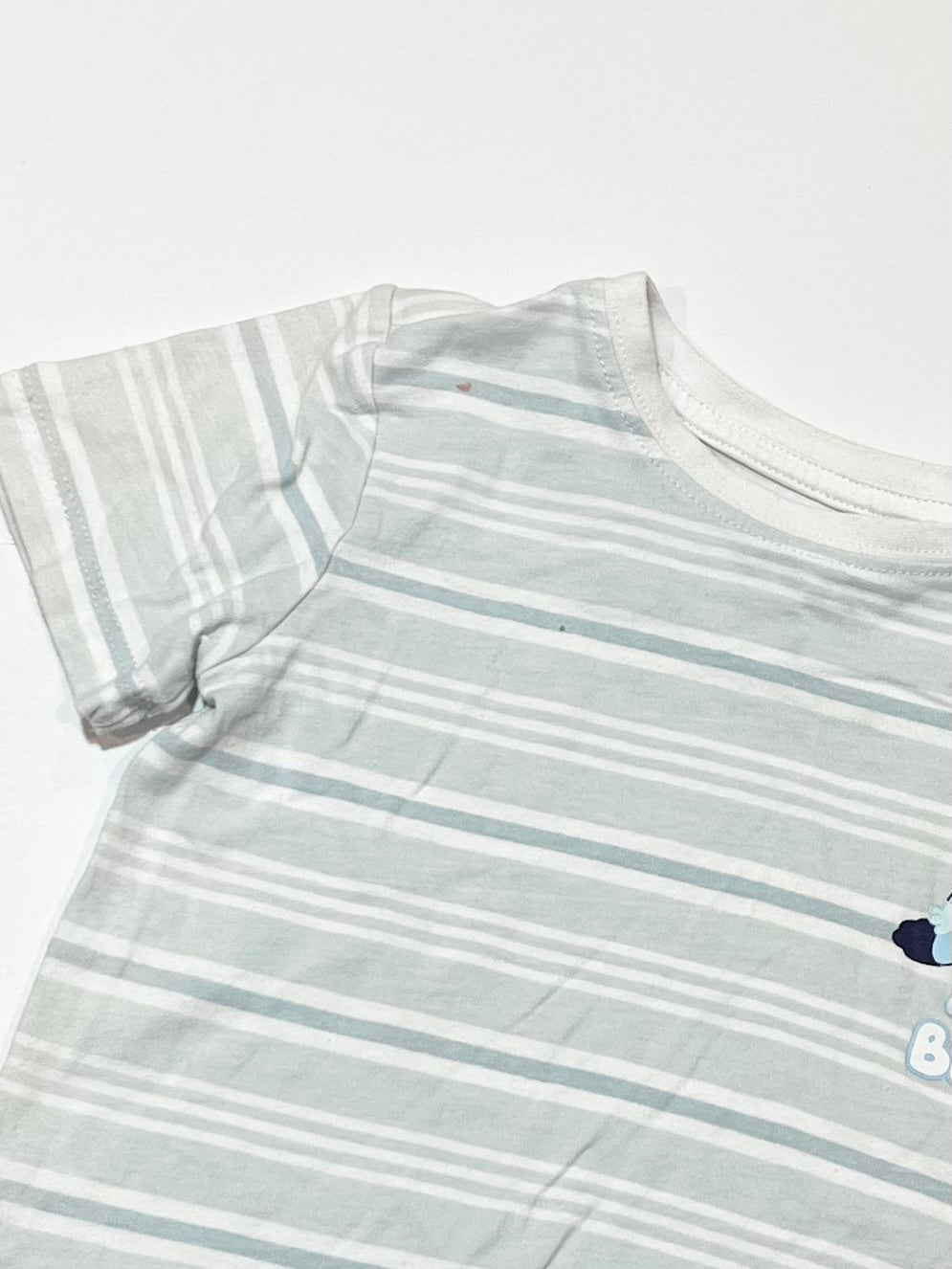 Striped Bluey tee - Size 4