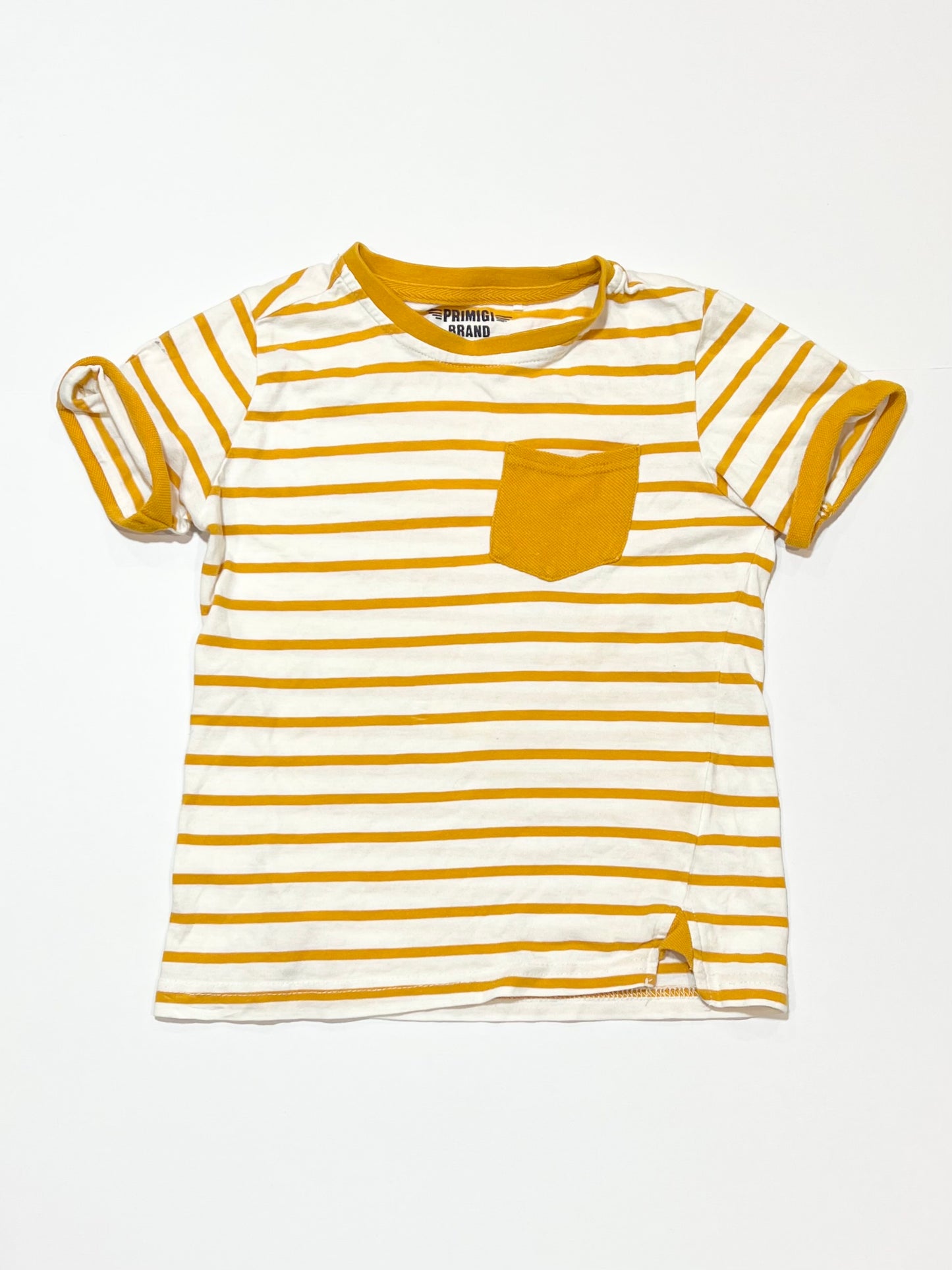 Striped pocket tee - Size 4-5