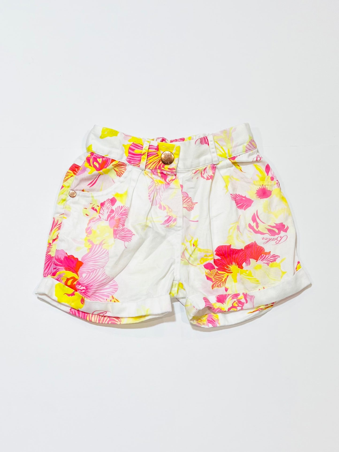 Floral shorts - Size 4