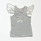 Sequined tank with wings - Size 4