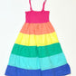 Rainbow dress - Size 4