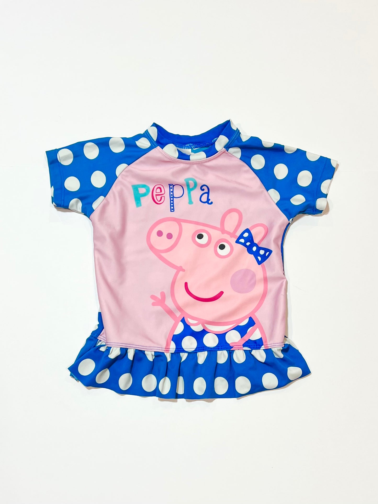 Peppa rashie - Size 2