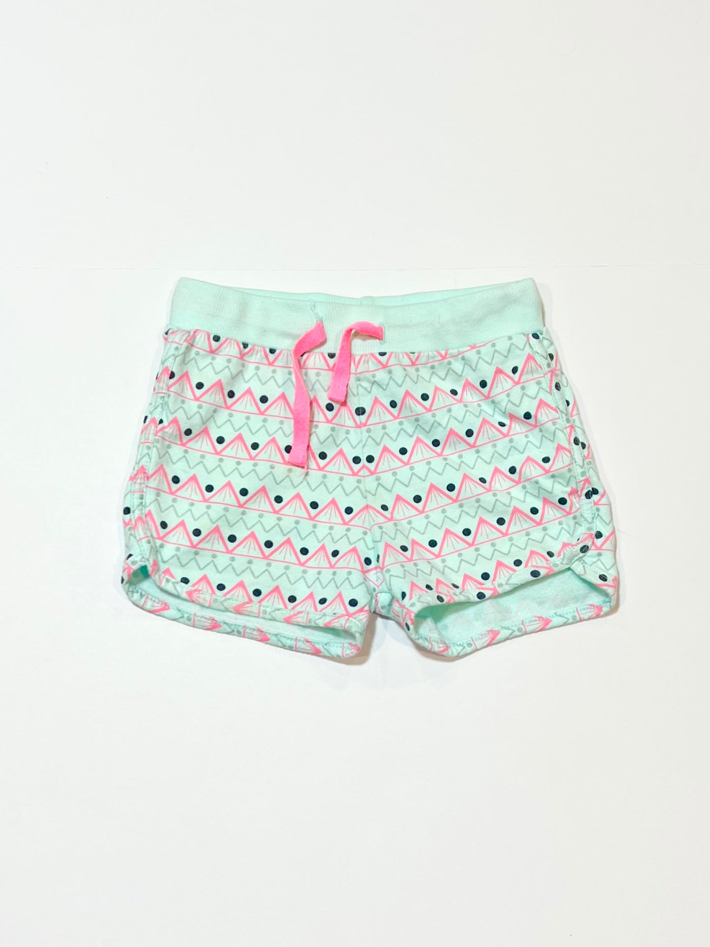 Green sweat shorts - Size 2