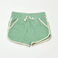 Green terry shorts - Size 2