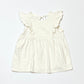 White ruffle tank - Size 2