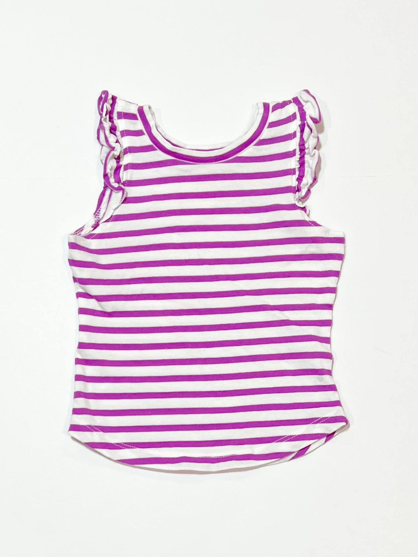 Striped frill tank - Size 2