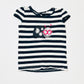 Striped lady bug tee - Size 2