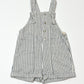 Striped overalls - Size 2