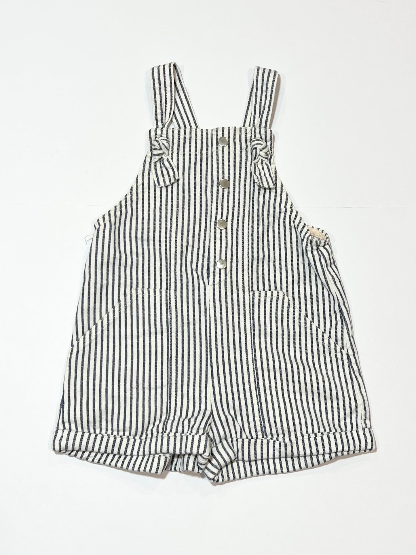 Striped overalls - Size 2