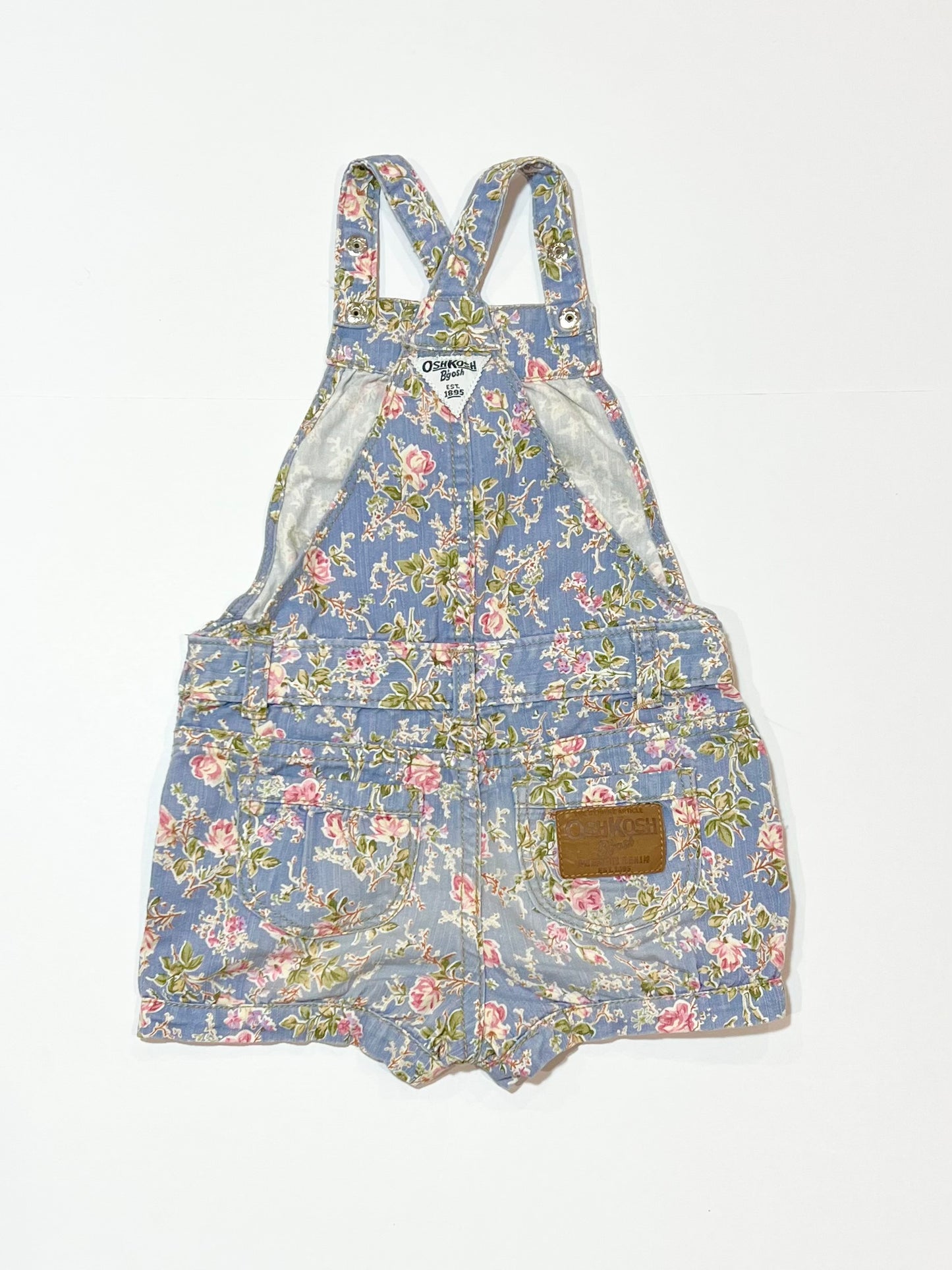 Floral overalls - Size 2