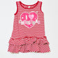 Christmas jersey dress - Size 2