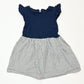 Navy striped dress - Size 2