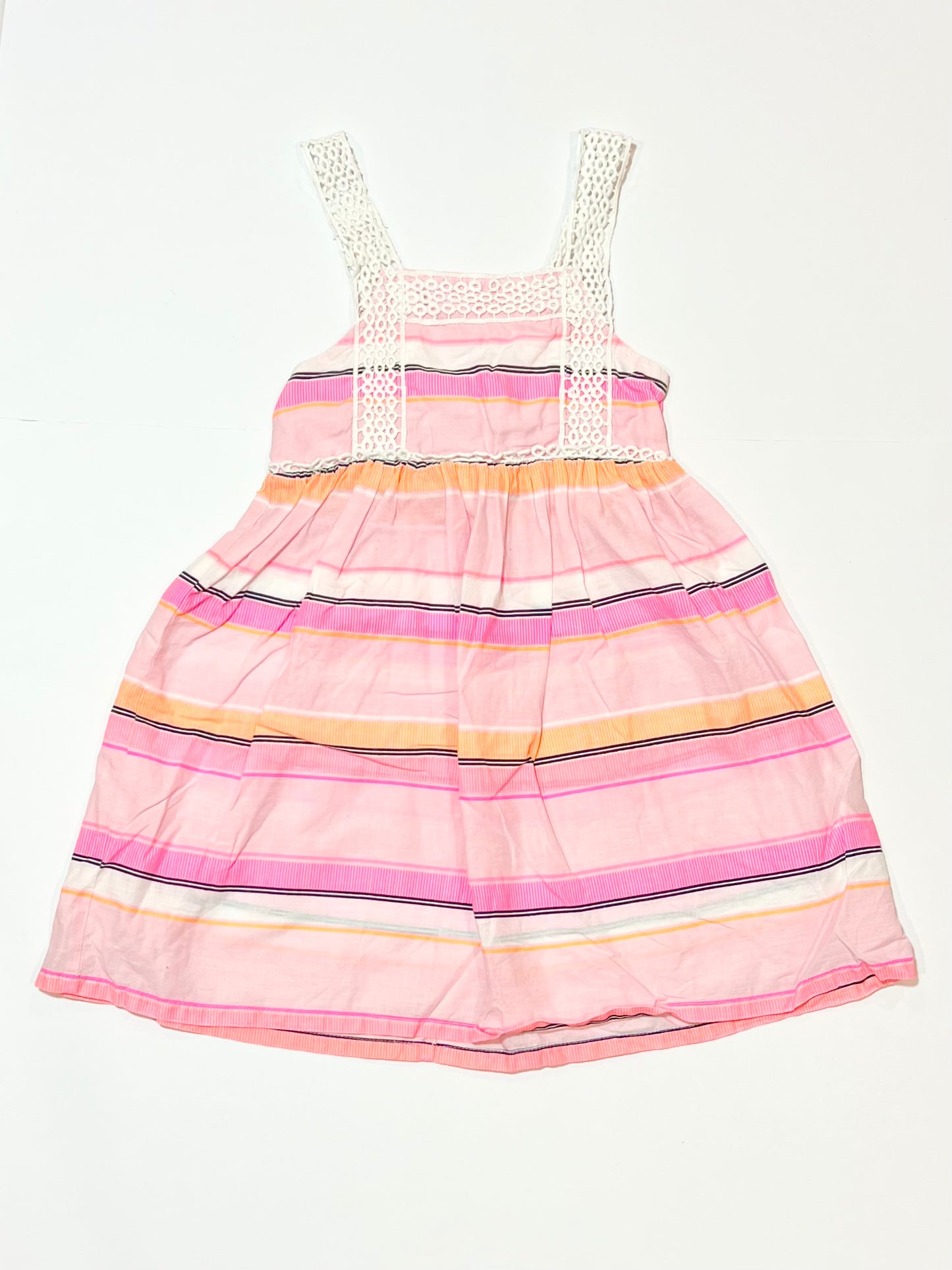 Striped cotton dress - Size 2