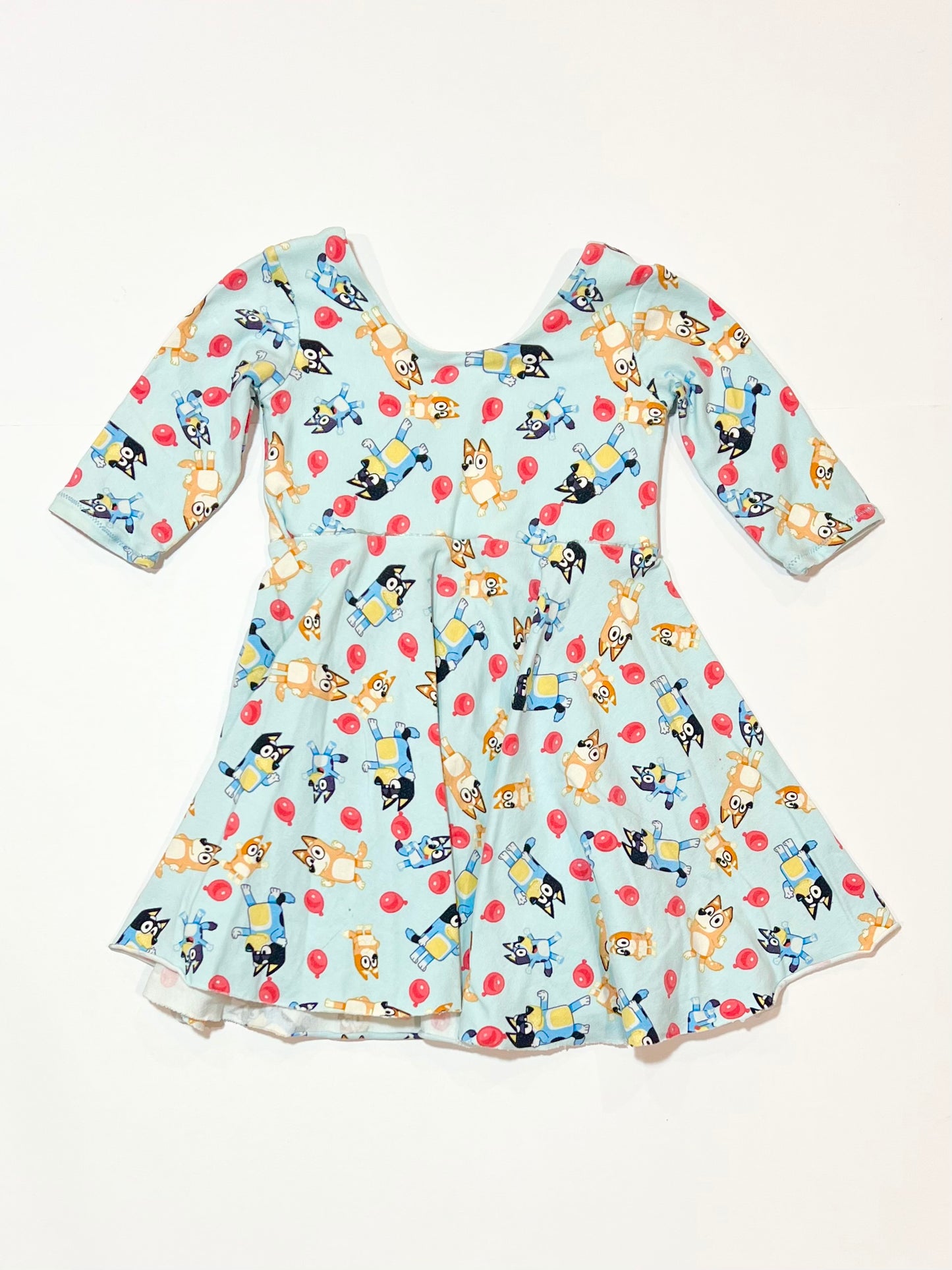 Bluey jersey dress - Size 2