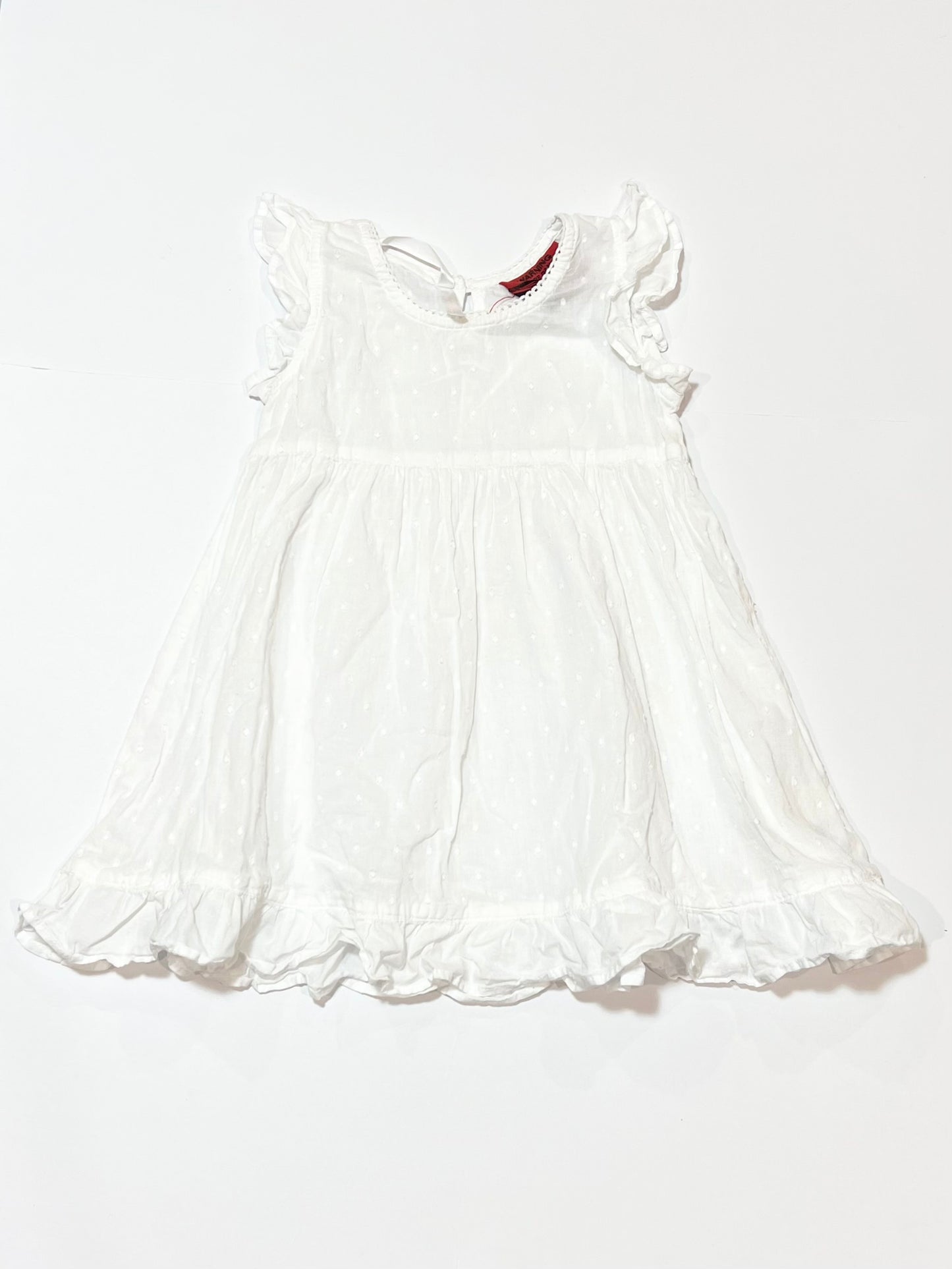 White cotton dress - Size 2