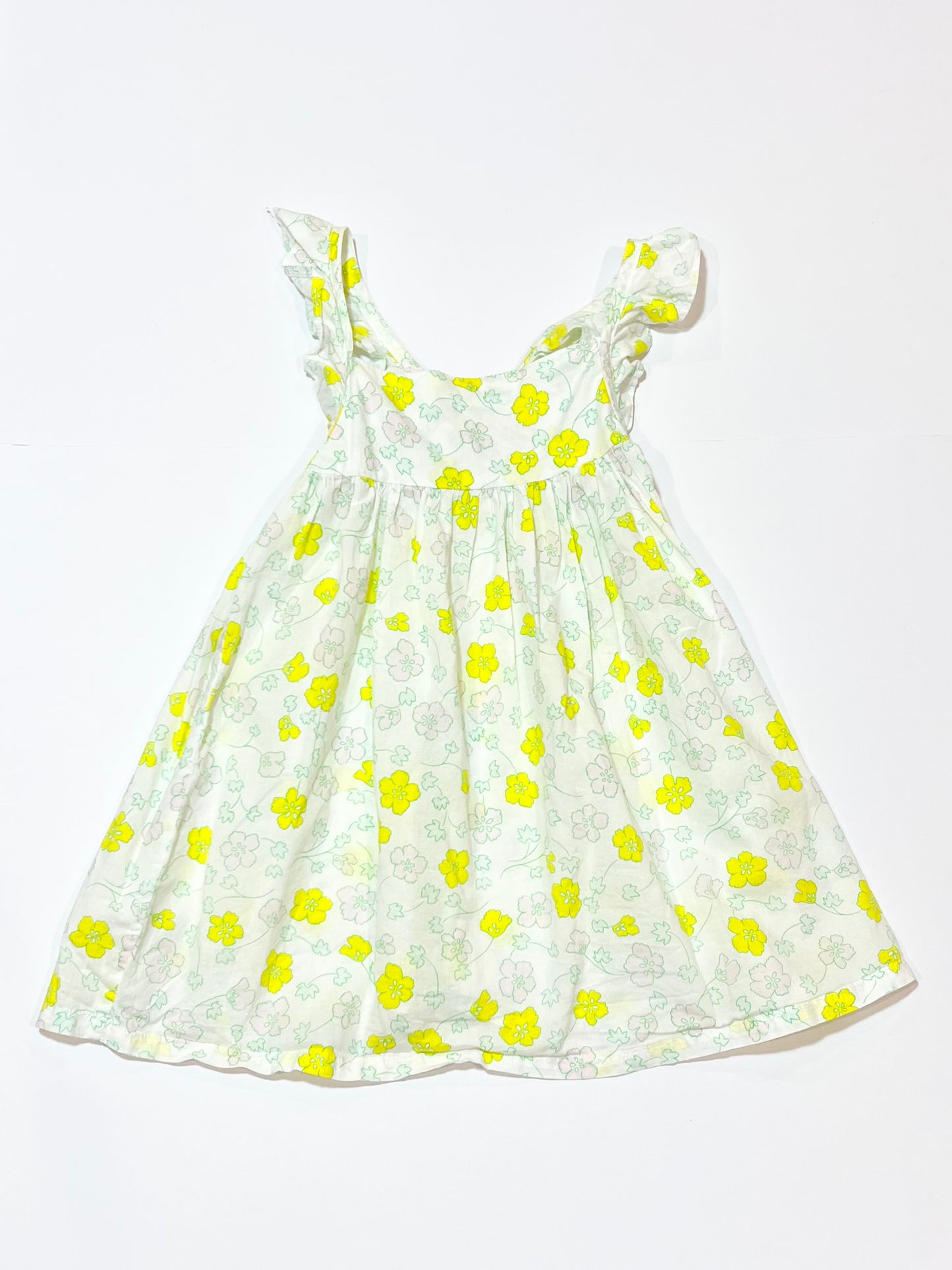 Floral cotton dress - Size 2