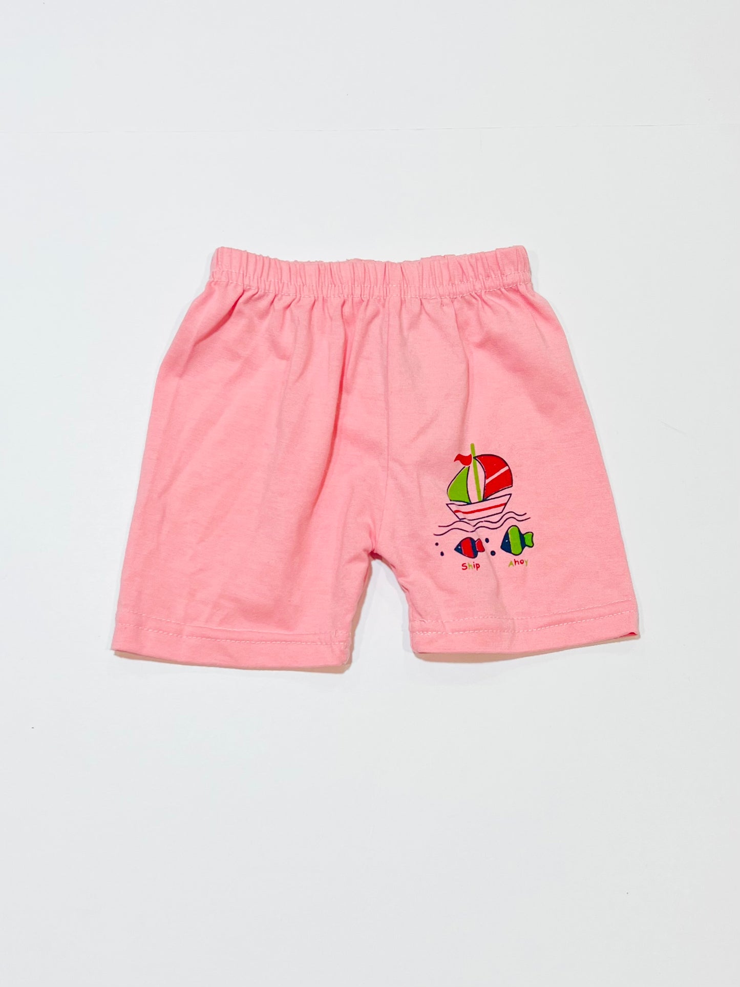 Pink jersey shorts - Size 1