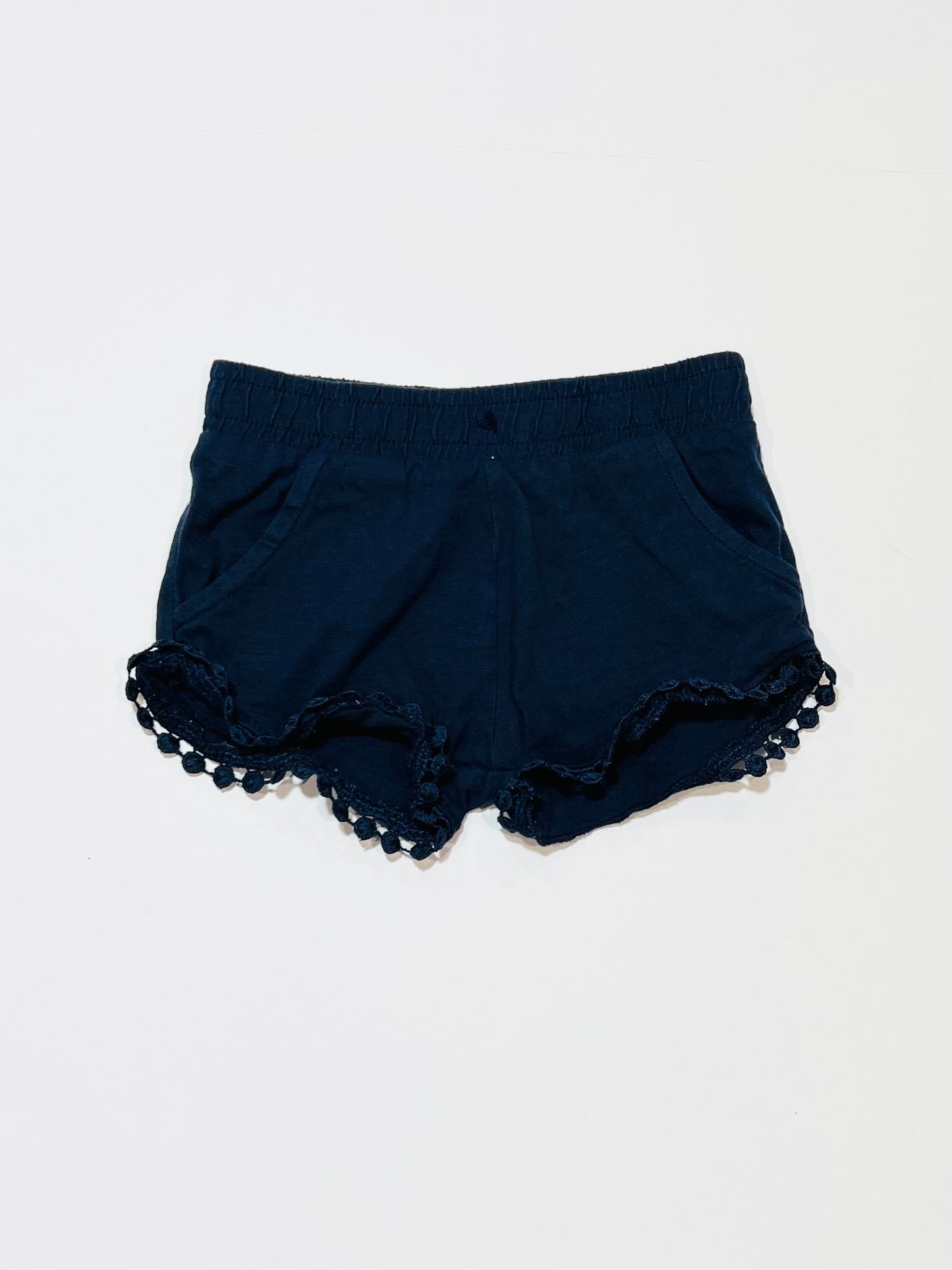 Navy jersey shorts - Size 1