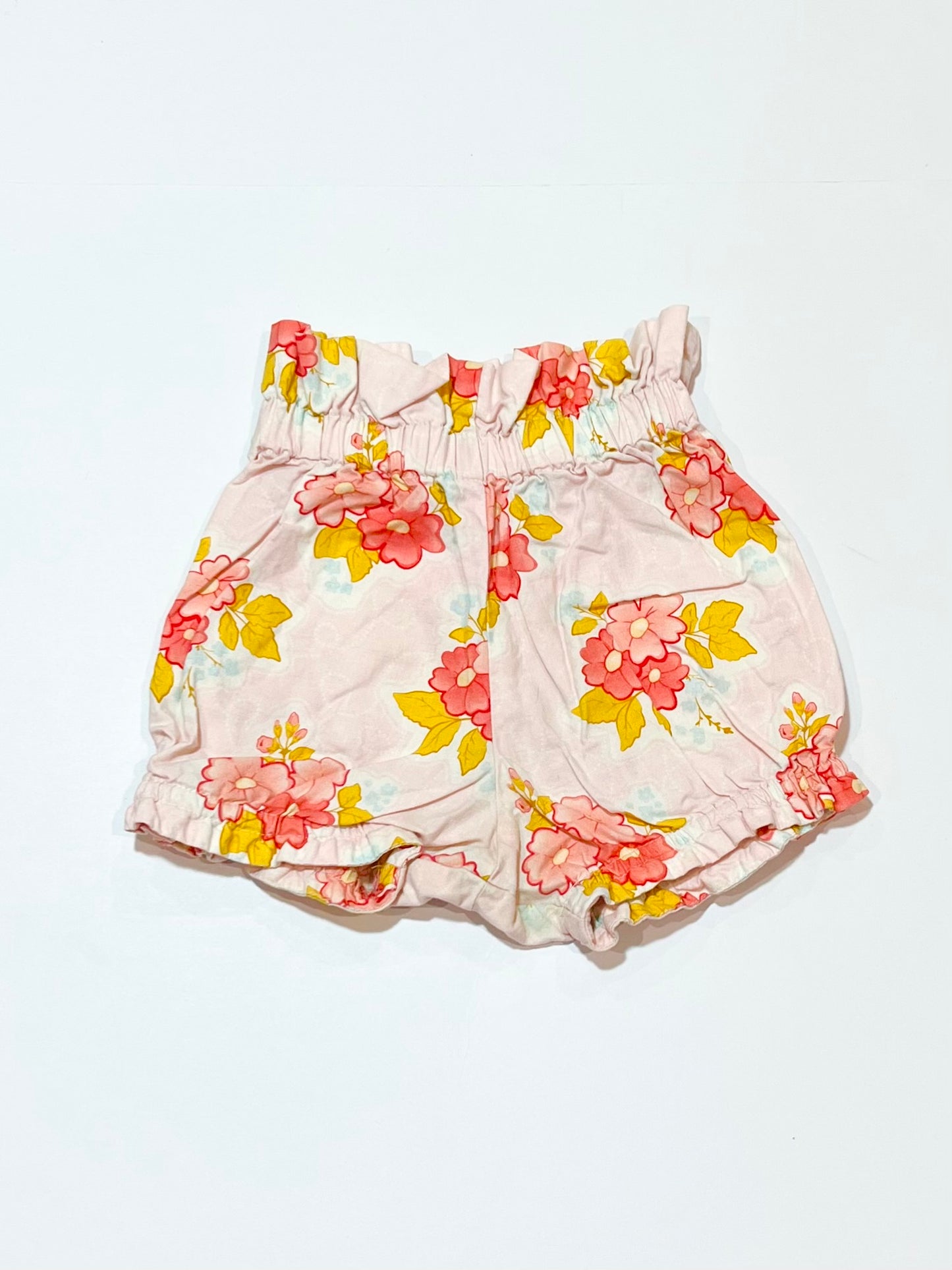 Floral shorts - Size 1-2