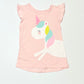 Unicorn frill tank - Size 1