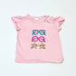 Pink glasses tee - Size 1