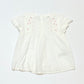 White embroidered top - Size 1