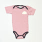 Pink cloud bodysuit - Size 1-2