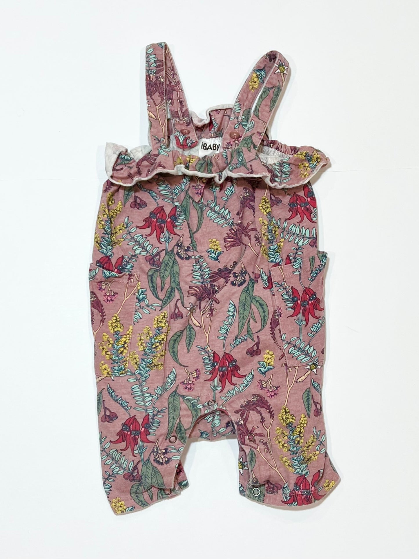 Aussie flora playsuit - Size 1