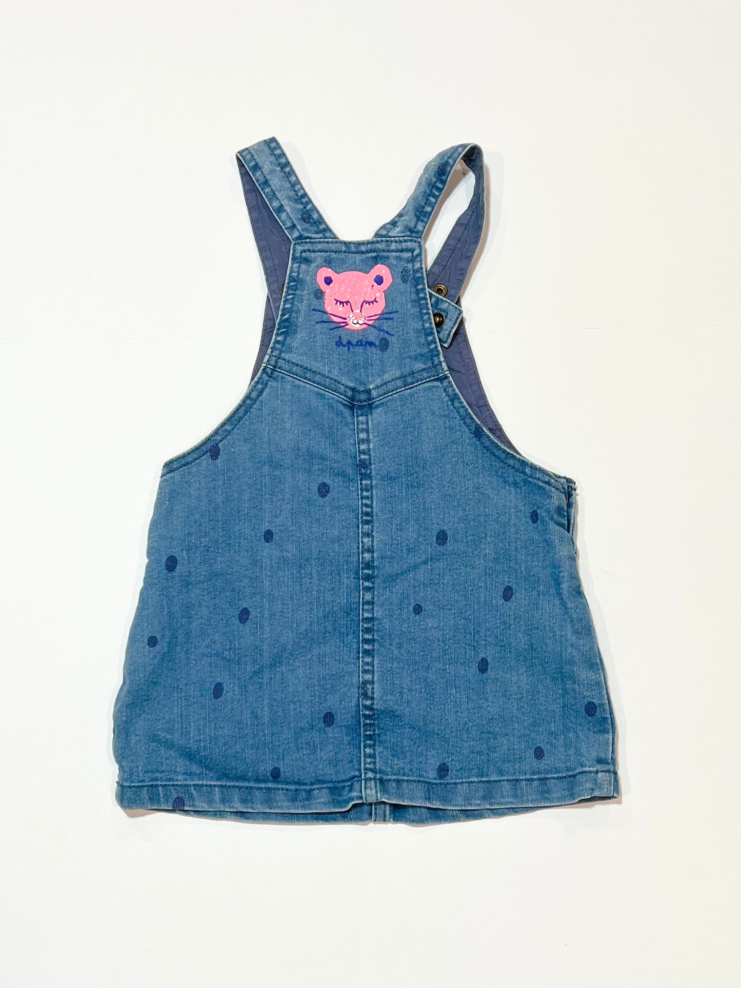 Denim pinafore - Size 1