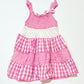 Pink tiered dress - Size 1